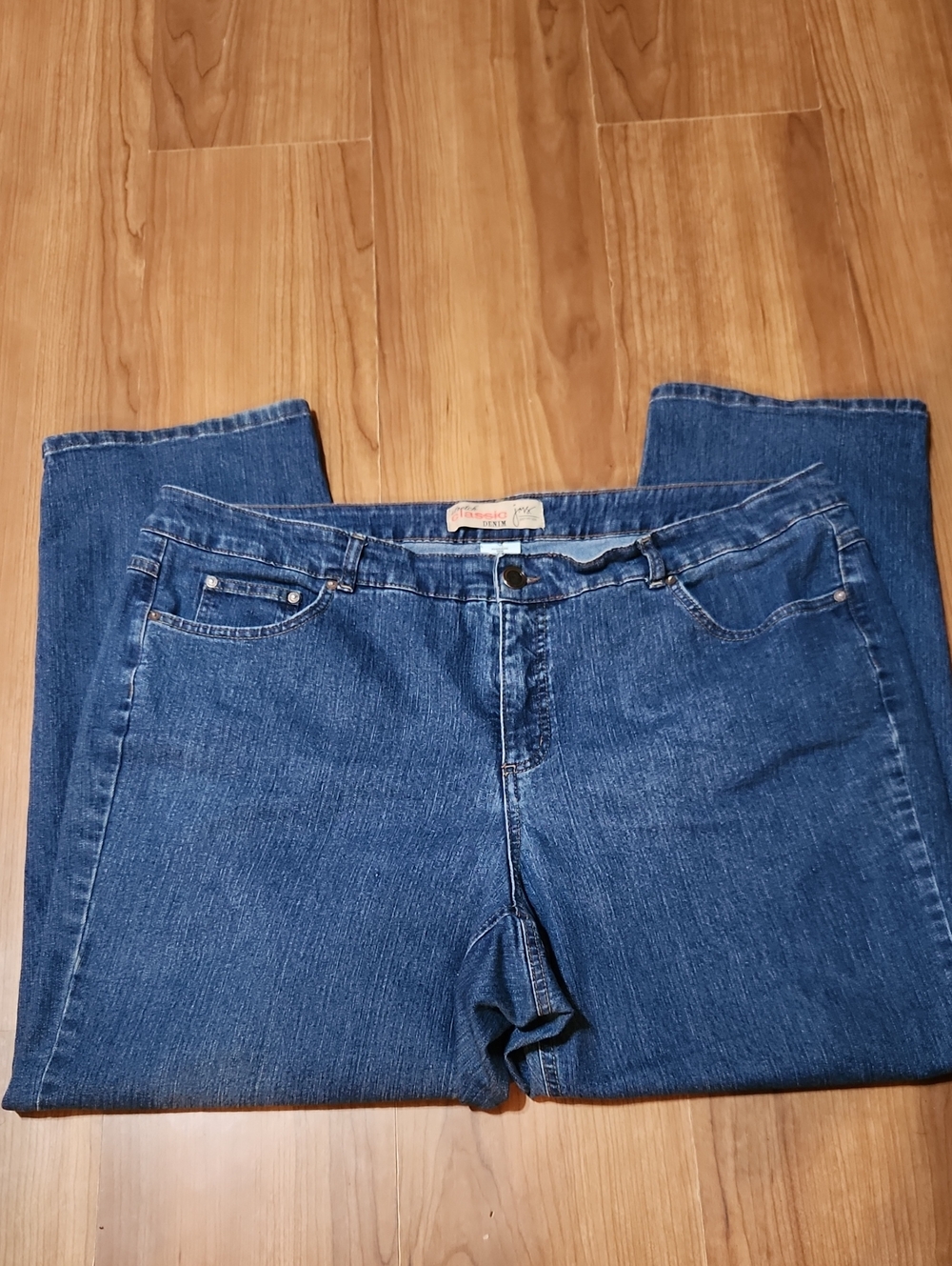 EUC " Just My Size" Classic Women's Blue Denim Jeans